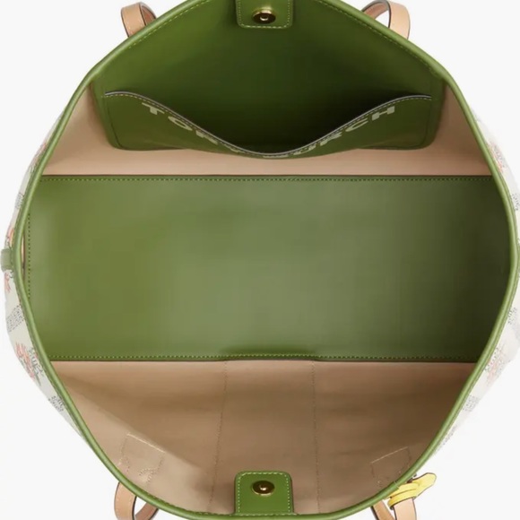 Tory Burch Floral Canvas Tote - Picture 2 of 6